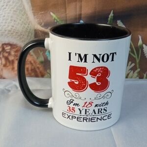 💩 Funny 53 Age Experience Mug